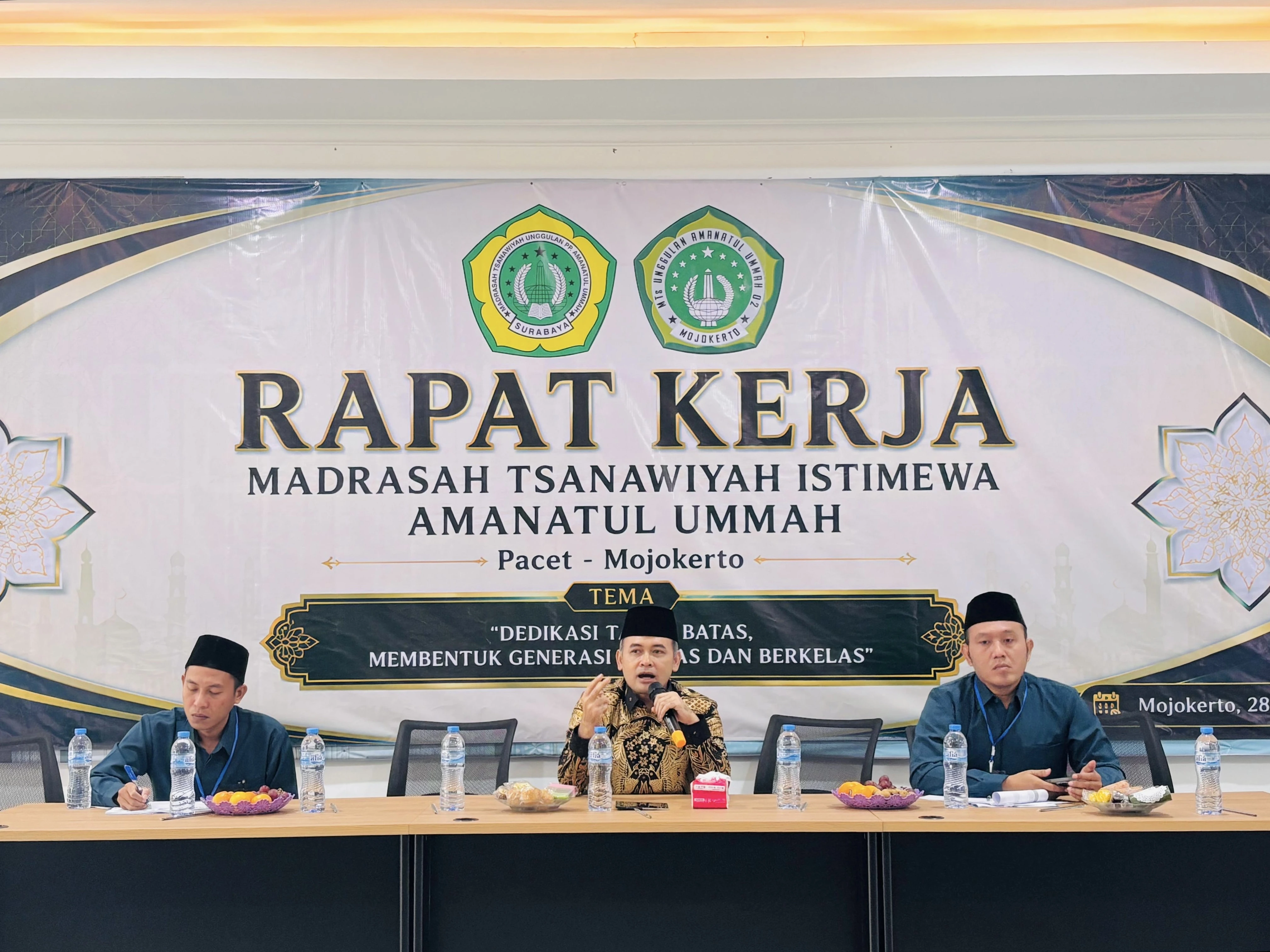 MTs Istimewa Amanatul Ummah Gelar RAKER 2026, Perkuat Komitmen Mewujudkan Generasi Cerdas dan Berkelas